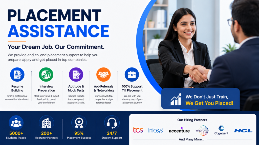Placement Assistance for Freshers
